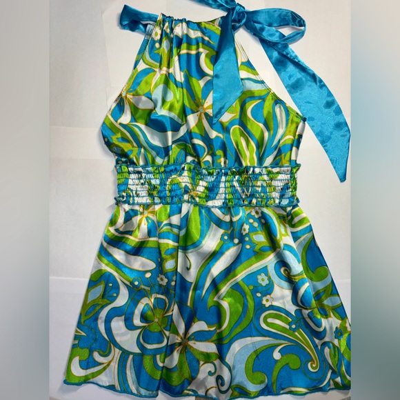 Vintage 70s Halter Top Size Small - Picture 4 of 8